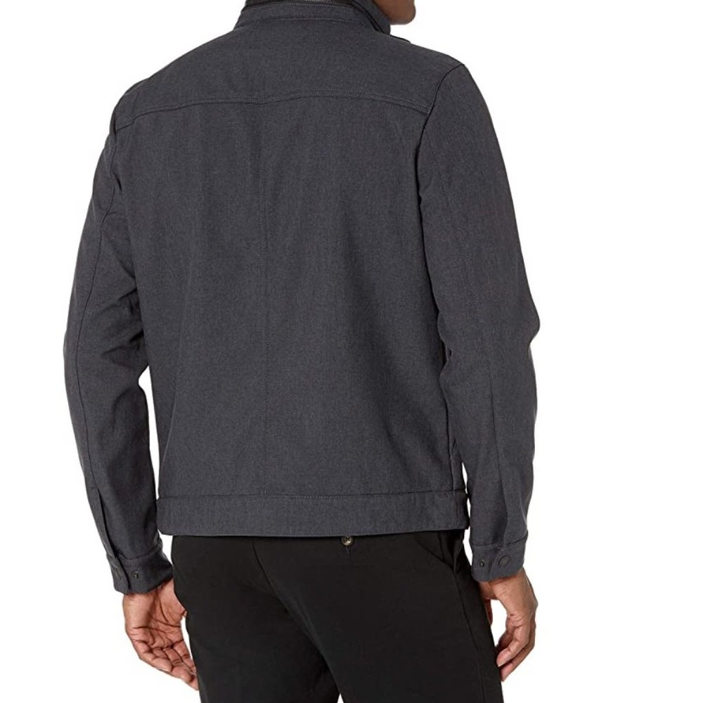 NWT DEFECT Levi's Mens Softshell Stand Collar Commuter Trucker Jacket $160 2D108 - Picture 2 of 3